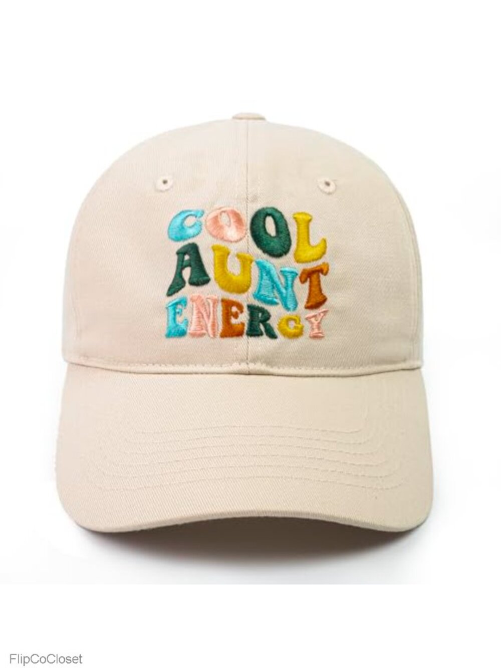 Cool Aunt Energy Embroidered Baseball Cap Adjustable Cotton Hat Gift for Aunt